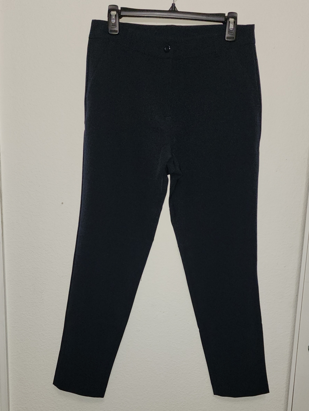 Fashion Nova Black Slim Capri Trousers